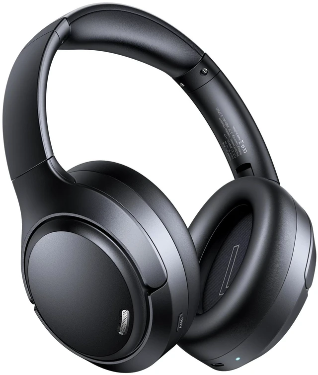 Main image of Hybrid Active Noise Cancelling Headphones 120H Playtime 6 ENC Clear Call Mic, Over Ear Headphones Wireless with Hi-Res Audio Comfort Earcup Low Latency ANC Bluetooth 6.0 Headphones for Travel W