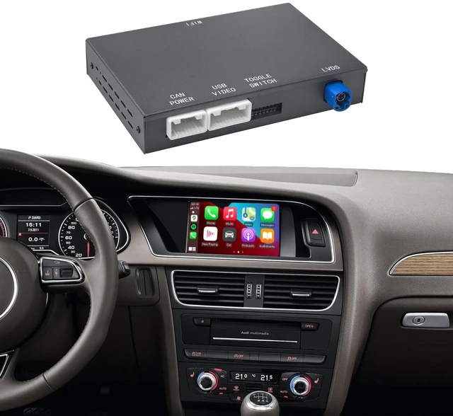 Main image of Wireless CarPlay Adapter Retrofit Kit for Audi 2009-2015 A6 Q7 MMI 3G