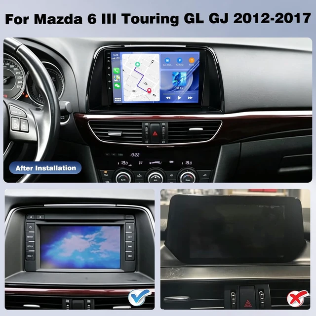 Alt view image 2 of 5 - Upgrcaru 4+64G Car Radio for Mazda 6 III Touring GL GJ 2012-2017
