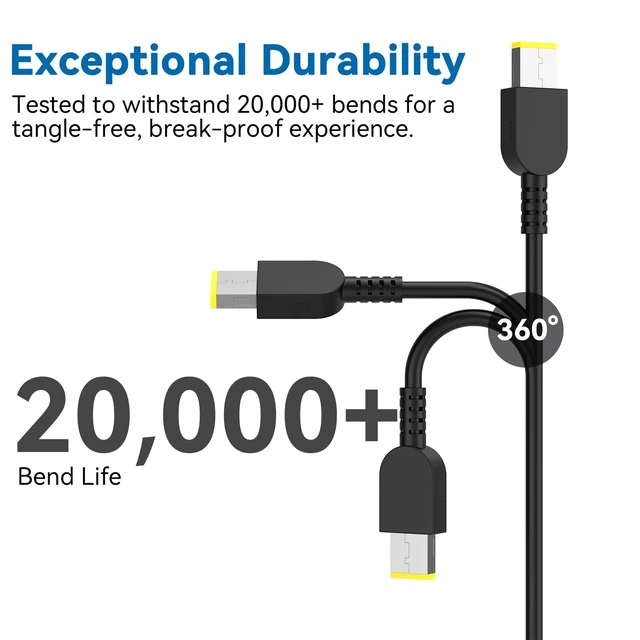 Alt view image 2 of 5 - 245W Gaming Laptop Charger for Lenovo Legion 5 Pro 5 5i 7 7i 16IAX10H