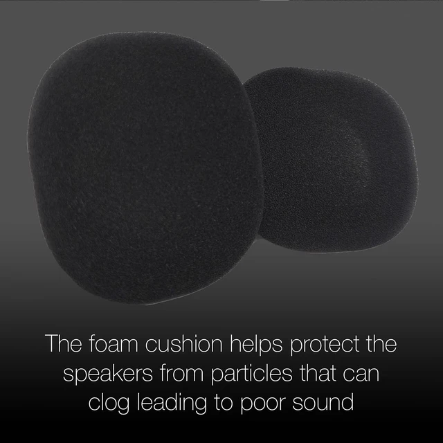 Alt view image 5 of 5 - Foam Earpad Cushions Replacement Kit for Blue Parrott B350-XT Bluetooth Headset (1st Generation B350-XT #203475), 10pc Cushion Kit by Global Teck