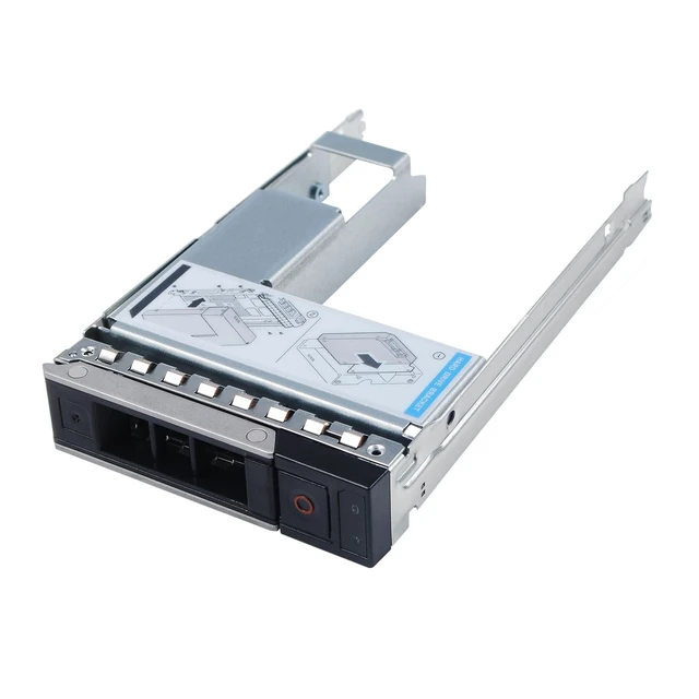 Alt view image 3 of 5 - 10-Pack 3.5" Hard Drive Tray Caddy with 2.5" Drive Adapter