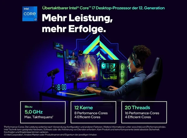 Alt view image 5 of 5 - Intel Core i7-12700K Gaming Desktop Processor with Integrated Graphics and 12 (8P+4E) Cores up to 5.0 GHz Unlocked LGA1700 600 Series Chipset 125W