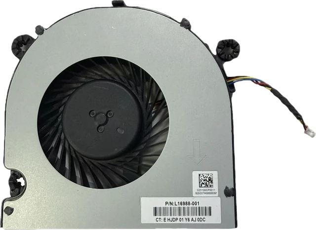 Alt view image 2 of 5 - New Laptop CPU Cooling Fan for hp ProOne 600 G4 G5 Fan L16988-001 BSB0912HB-00 DC12V 1.20A