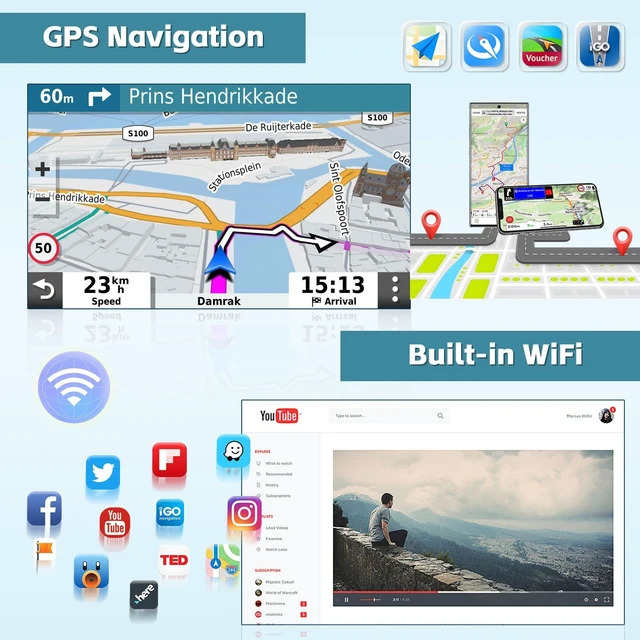 Alt view image 5 of 5 - 8 Core 6+128GB Android 15 Car Stereo for Honda CRV 2012-2016