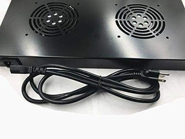 Alt view image 5 of 5 - RAISING ELECTRONICS Rack Mount Digital Server Fan Cooling System with 4 Fans 1U