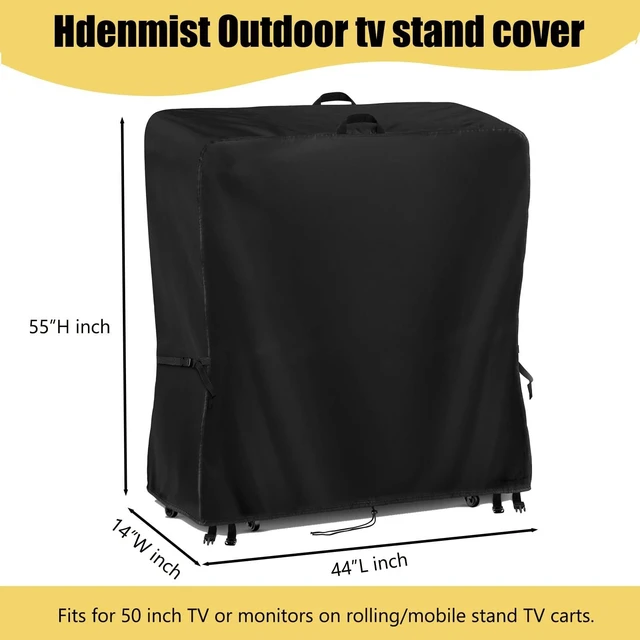 Alt view image 2 of 5 - Hdenmist Outdoor TV Cover 44 Inch Weatherproof TV Cover for Outside