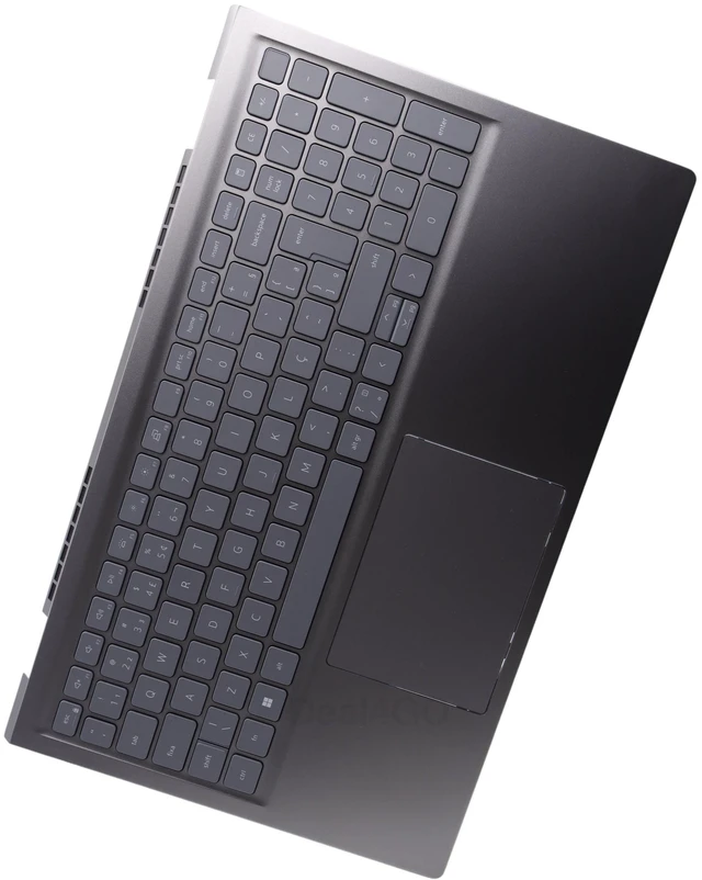 Main image of Deal4GO Palmrest Backlit Keyboard Cover w/TouchPad Speaker Antenna USB Board Assembly MK2CK 0MK2CK Replacement for Dell Inspiron 5510 5515 5518