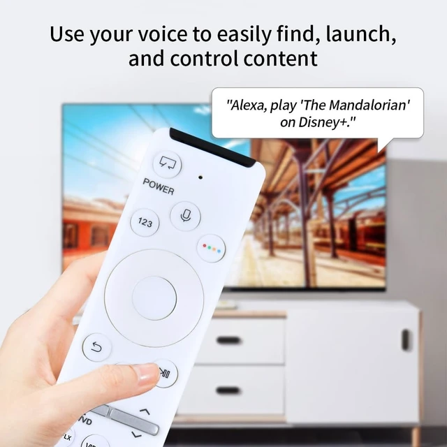 Alt view image 5 of 5 - BN59-01330H Replacement Voice Remote Control Compatible for Samsung Frame QLED HDR Crystal UHD Smart TV LS03T 2020 Series QN43LS03TAFXZA QN50LS03TAFXZA QN55LS03TAFXZA QN65LS03TAFXZA QN75LS03TAFX