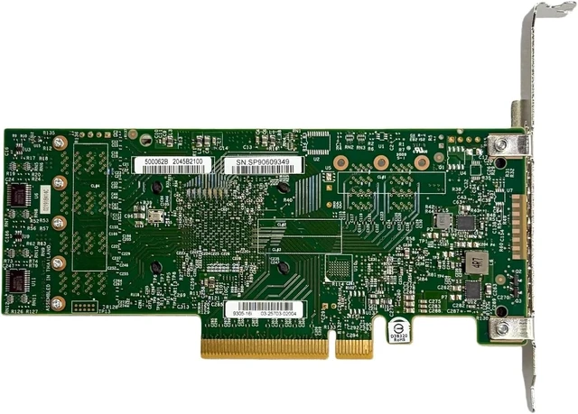 Alt view image 5 of 5 - SVNXINGTII 9305-16i SAS9305-16i 12Gbs 4 Port HBA Card 4*SFF-8643-SATA Cable