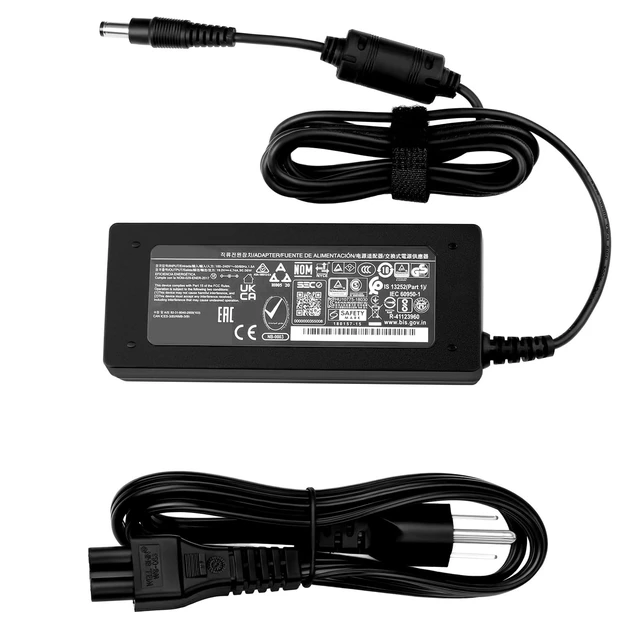 Alt view image 4 of 5 - 90W 65W Power Cord Charger Compatible with Intel NUC 15 14 13 12 11 10 9 8 7 6 pro kit gen mini pc Charger AC Adapter da-90j19 hka09019047-6u fsp065-10aaba fsp090-dbbn3 5.5 * 2.5mm Plug