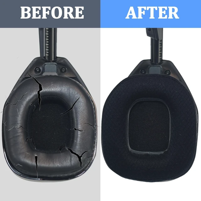Alt view image 4 of 5 - Adhiper Earpads &Headband for Astro A50 Gen 4 Gen5 A50X Headset,Mesh Fabric