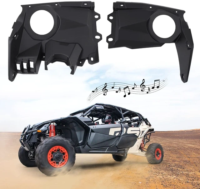 Main image of CUSAUTV Front Dash Speaker Pods Compatible with Can Am Maverick X3