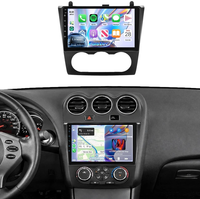 Main image of Linux Car Stereo Upgrade for Nissan Altima 2008-2012(Manual A/C) Carplay