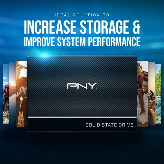Alt view image 5 of 5 - PNY CS900 2TB 2.5 SATA III Internal SSD Complete Upgrade Kit