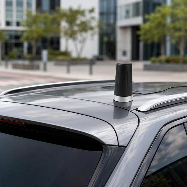 Alt view image 3 of 5 - Meshtastic LoRa 915MHz Long Range External Antenna with Magnetic Vehicle Base with U.FL Extension Cable for ESP32 LoRa V3, Car Trunk/Roof Mounting - 915MHz Wireless Module Compatible,Kaunosta