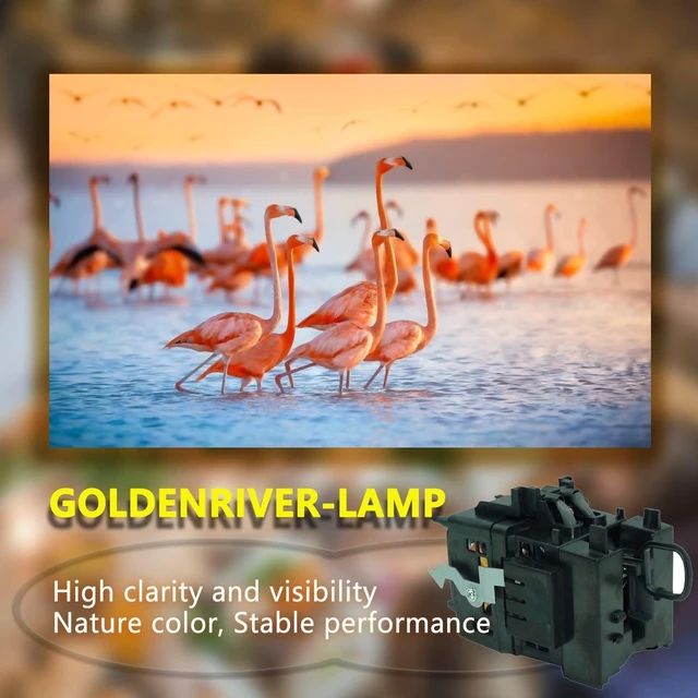 Alt view image 3 of 5 - Compatible with Sony KDS-R5OXBR1 KDS-R60XBR1 Original Lamp with Housing XL5100 XL-5100