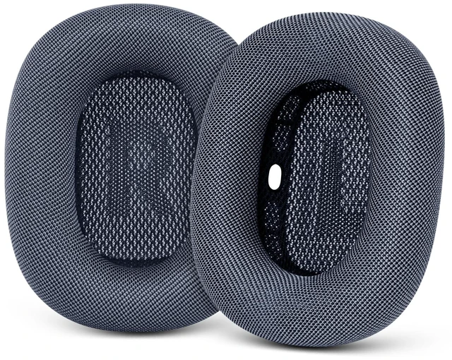 Main image of GEVO Upgraded Ear Cushions Replacement Earpads for AirPods Max 1 & 2 Headphones, Mesh Fabric Ear Pads Ear Covers Cups with Memory Foam and Magnet for AirPods Max 1 & 2 (Midnight)