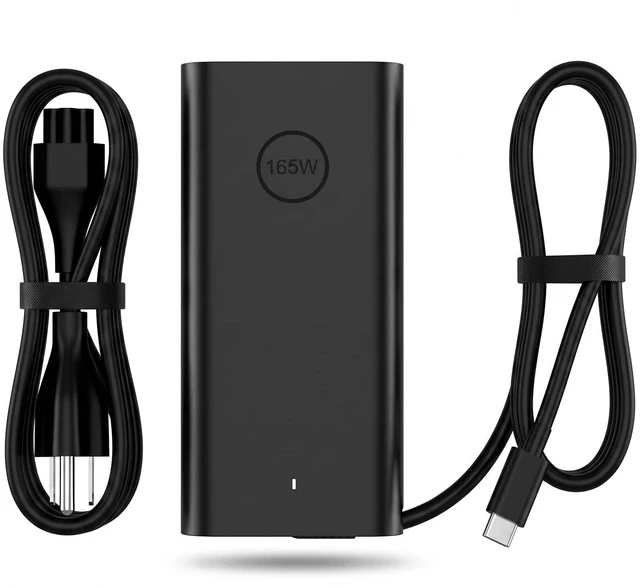 Main image of Nivjuky 165W GAN Type C Charger Compatible with Dell Precision 5680 5690
