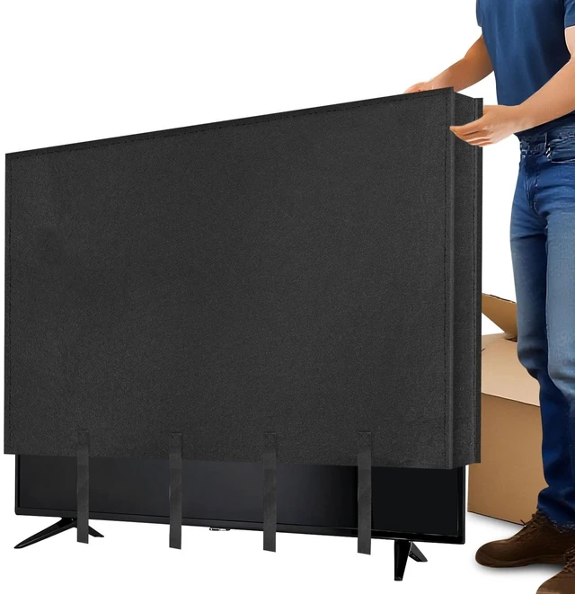 Main image of TV Moving Dust Cover 75 Inch, Anti-Scratch Felt for 71"-75" Flat Screen TV