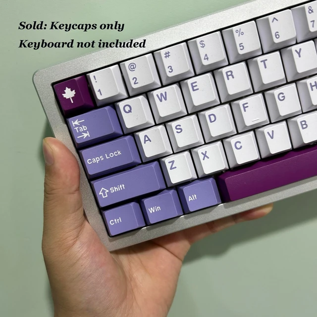 Alt view image 4 of 5 - Owpkeenthy Retro Double Shot PBT Keycaps, Cherry Bunny
