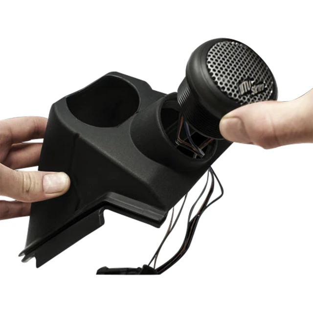 Alt view image 5 of 5 - UTV Stereo Pro Series 1" 120W RGB LED Powersports Tweeters (Pair)