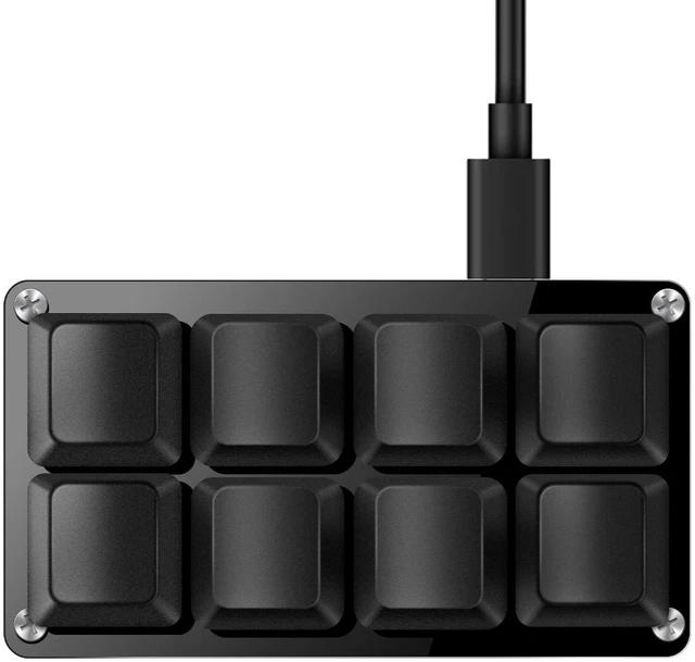 Main image of Mini 8-Key Programmable Keyboard with Hotswappable Mechanical Switches