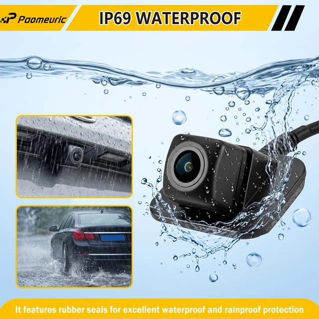 Alt view image 3 of 5 - 39530T2AA71 Rear View Backup Camera Compatible with Honda Accord 2014 2015 Reverse Parking Assist Rearview Camera Night Vision Replaces 39530-T2A-A71 590-438 HO1960101