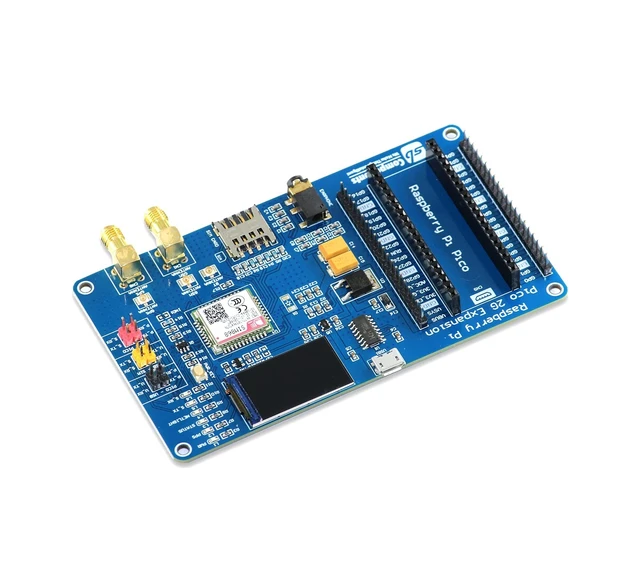 Alt view image 2 of 5 - sb components Raspberry Pi Pico with Pico 2G Expansion Quad-Band GSM/GPRS/GNSS Expansion for Raspberry Pi Pico, Adds Cellular and GPS Support to the Pico