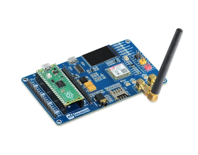 Alt view image 4 of 5 - sb components Raspberry Pi Pico with Pico 2G Expansion Quad-Band GSM/GPRS/GNSS Expansion for Raspberry Pi Pico, Adds Cellular and GPS Support to the Pico