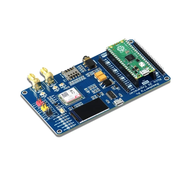 Alt view image 5 of 5 - sb components Raspberry Pi Pico with Pico 2G Expansion Quad-Band GSM/GPRS/GNSS Expansion for Raspberry Pi Pico, Adds Cellular and GPS Support to the Pico
