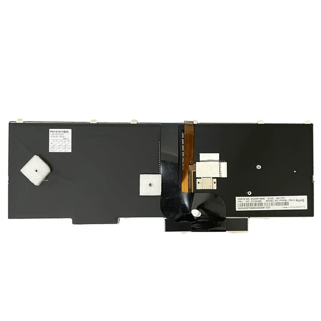 Alt view image 3 of 5 - GinTai US Keyboard for Lenovo Thinkpad P50 P51 P70 P71 SN20M15446 01HW200