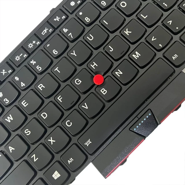Alt view image 5 of 5 - GinTai US Keyboard for Lenovo Thinkpad P50 P51 P70 P71 SN20M15446 01HW200