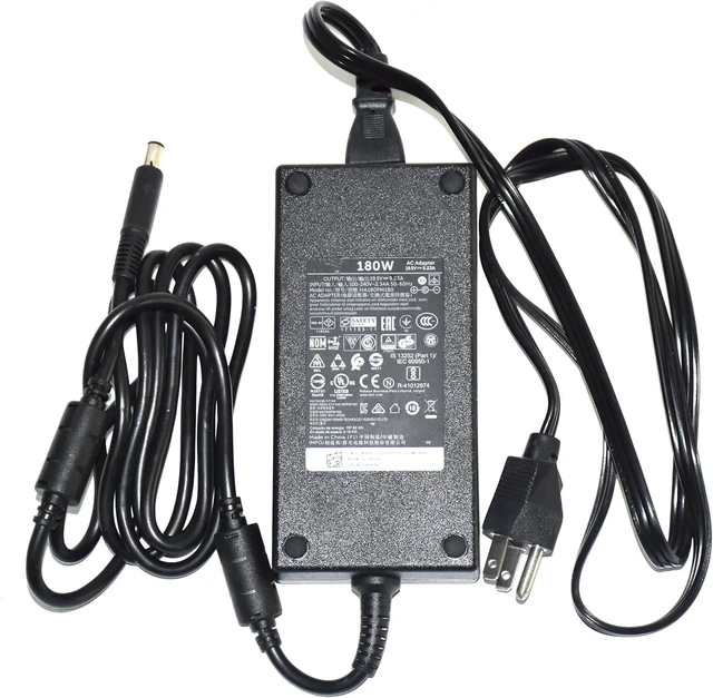 Alt view image 3 of 5 - Genuine 180W Adapter for Dell OptiPlex Micro Plus 7020 7010 MFF Desktop PC