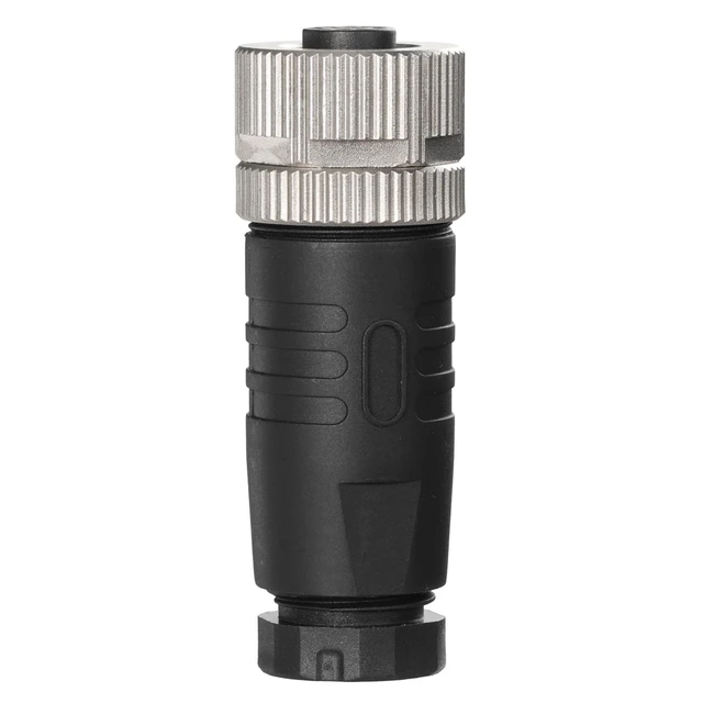 Alt view image 4 of 4 - Eonvic Industrial M12 12 Pin Female A Code Aviation Connector 12mm Circular Socket 30V 1A Waterproof Solder Plugs for Automation Sensor/Actuator 2PCS