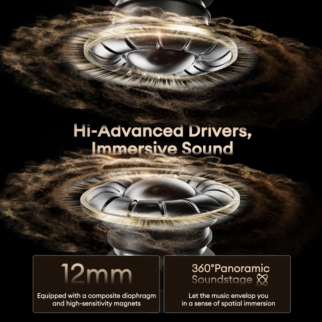 Alt view image 3 of 5 - PAXA 2026 Open Ear Clip On Earbuds with LED Display, MGC11 Gray
