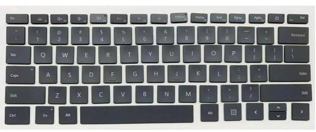 Main image of Laptop US Keyboard Keycap Keys Caps Replacement for Microsoft Surface Laptop 3/4/5/6 13.5'' 15'' 1867 1868 1872 1873 1950 1951 1953 1958 1959 1978 1979 (Grey)