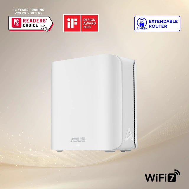 Alt view image 2 of 5 - ASUS ZenWiFi BD4 WiFi 7 Mesh Router - 2,450 sq. ft., 3.6 Gbps (1 Pack)