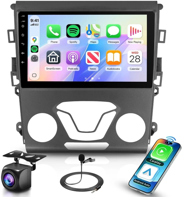 Main image of 5Ghz WiFi Car Stereo Radio for Ford Fusion Mondeo 2013-2019