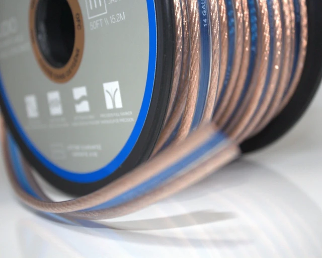 Alt view image 4 of 5 - AUSTERE III Series Speaker Cable 50ft Oxygen Free Copper High Flex 14-Gauge
