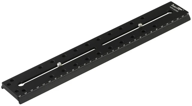 Alt view image 2 of 5 - Haoge 300mm Rapid Connect Long Sliding Quick Release Plate for Benro S4 S6 S7 S8 BV4 BV6 BV8 BV10 for Sirui VH-10 VH-10X VH-15 VH-90 BCH-10 BCH-20 Tripod Fluid Video Head