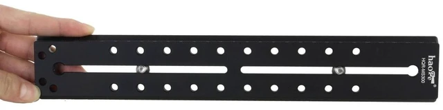 Alt view image 4 of 5 - Haoge 300mm Rapid Connect Long Sliding Quick Release Plate for Benro S4 S6 S7 S8 BV4 BV6 BV8 BV10 for Sirui VH-10 VH-10X VH-15 VH-90 BCH-10 BCH-20 Tripod Fluid Video Head