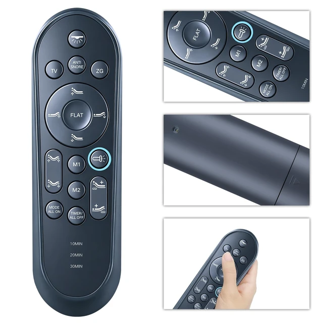 Alt view image 2 of 5 - Replacement Remote for Sven & Son C2 NCA6000 SK/14/CLASS Adjustable Bed