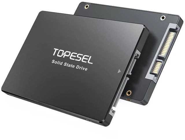 Main image of TOPESEL 128GB SATA III 2.5" Internal Solid State Drive 3D NAND TLC Flash Up to 450MB/s for Laptop & Desktop PC Upgrade