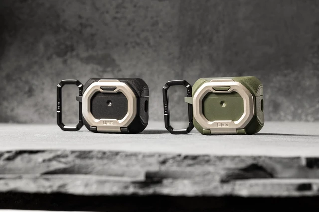Alt view image 4 of 5 - UAG Monarch for AirPods Pro 3 Gen Case 2025, with Built-in Phone Stand