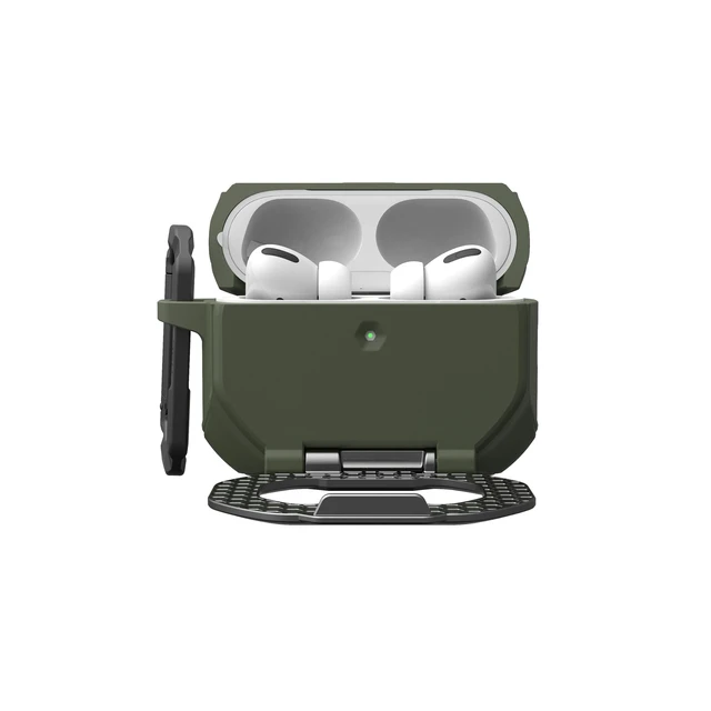 Alt view image 5 of 5 - UAG Monarch for AirPods Pro 3 Gen Case 2025, with Built-in Phone Stand