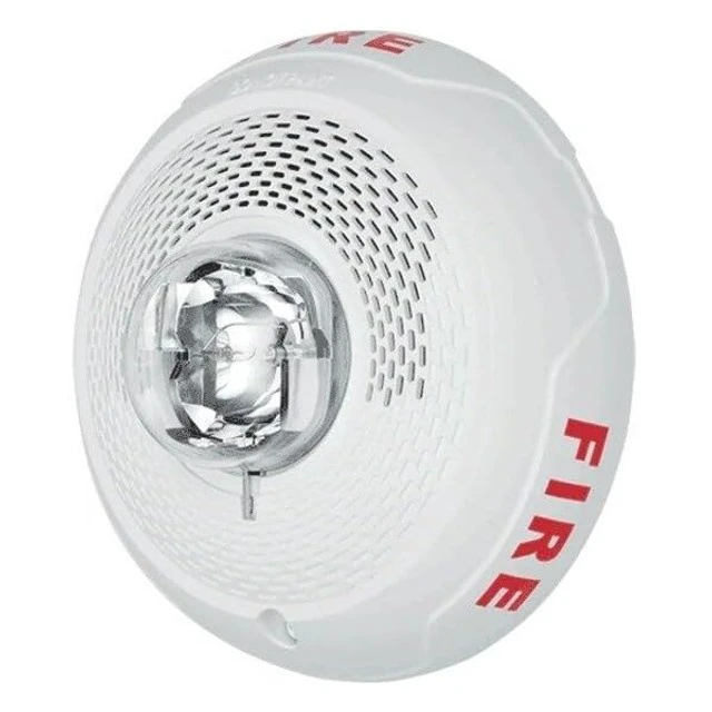 Alt view image 2 of 4 - System Sensor SPSCWL Ceiling Mount Speaker Strobe, Clear Lens, White