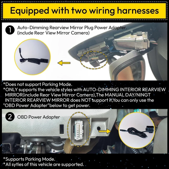 Alt view image 3 of 5 - 4K Dash Cam for Silverado 1500 2019-2021, 1500 Limited 2022 & HD 2020-2023