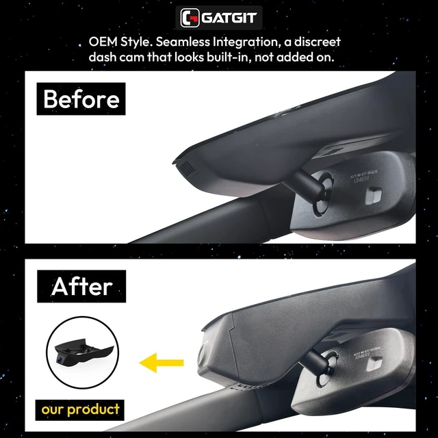 Alt view image 4 of 5 - 4K Dash Cam for Silverado 1500 2019-2021, 1500 Limited 2022 & HD 2020-2023