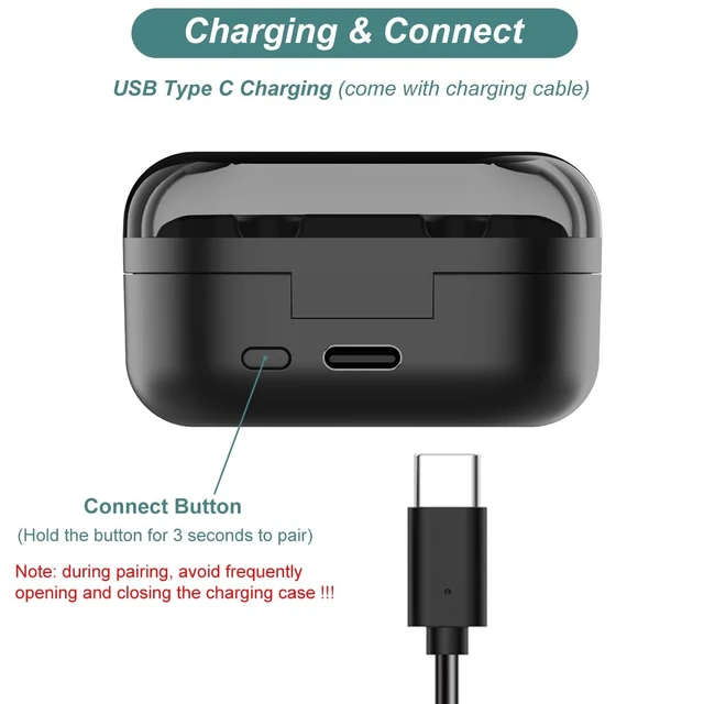Alt view image 4 of 5 - Charging Case for Galaxy Buds 4 SM-R540 Earbuds